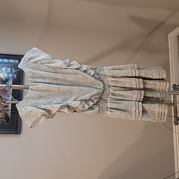 NWT Emmie Rose Sage Floral Dress - Picture 10 of 15